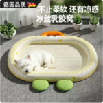 德国狗窝夏季冰丝透气冰丝乳胶窝四季通用睡垫比熊小型猫狗宠物窝 1