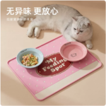 寵物用餐硅膠墊子防污防漏耐髒免洗貓咪喫飯防濺防水加厚專用餐墊 2