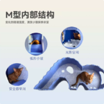 貓抓板貓窩一體式小象貓隧道貓咪鑽洞小貓玩具躲避屋自嗨神器用品 3