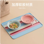 寵物用餐硅膠墊子防污防漏耐髒免洗貓咪喫飯防濺防水加厚專用餐墊 3
