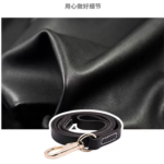 牛皮狗牽引繩中型大型犬狗狗金毛邊牧哈士奇遛狗繩法斗真皮狗牽引繩 4