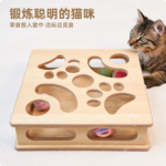 它立方祕想迷宮盒子貓薄荷球玩具自嗨解悶神器貓咪玩具益智遊戲盒 1