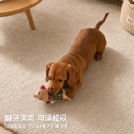 英國臘腸狗毛絨玩具幼犬狗狗發聲可水洗耐咬幼犬解悶自嗨玩具 2