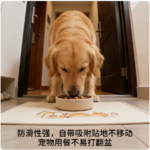寵物餐墊防水防滑專用墊大號硅膠貓咪喫飯墊防溢出狗狗地墊貓食墊 3