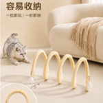可摺疊貓咪玩具隧道小貓玩具鈴鐺自嗨解悶神器幼貓消耗體力逗貓棒 2