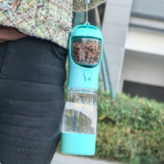 寵物三合一外出杯貓狗通用便攜飲水儲糧拾便袋遛狗隨行用品套裝款 2