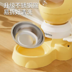 寵物貓按壓式貓咪狗狗智能餵食器自動定量餵食器貓糧按壓器餵食器 3