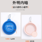 戶外便捷摺疊碗水糧通用狗碗輕便結實寵物貓狗碗 3