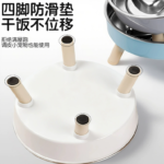 寵物慢食碗狗碗304不鏽鋼狗狗盆加高腳架防噎碗狗食盆小中大型犬 3