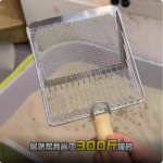 貓砂鏟二合一金屬不鏽鋼細孔貓屎鏟子礦砂豆腐砂網鏟大號鏟屎神器 3
