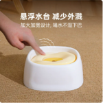 狗碗不易溼嘴狗狗水碗貓咪喝水碗懸浮水盆寵物小狗水碗飲水碗 3